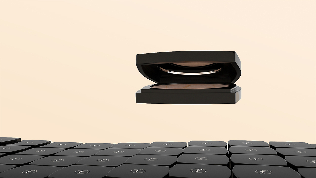 彩妆粉饼动画/产品渲染（图ZMjc1NDAxNDY0） - 产品 - 站酷设计师范铭蓝Fminglan原创素材 - 站酷ZCOOL