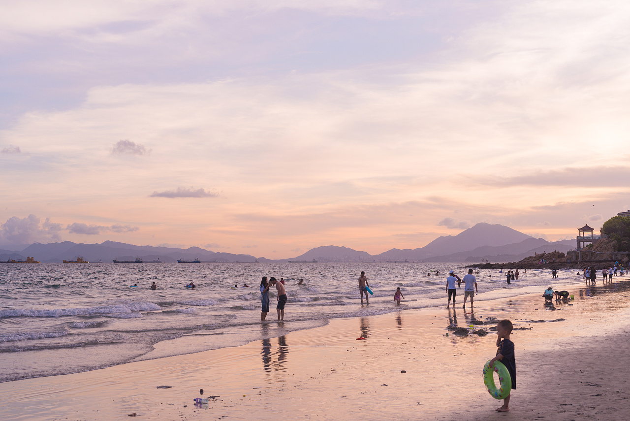 深圳官湖沙滩