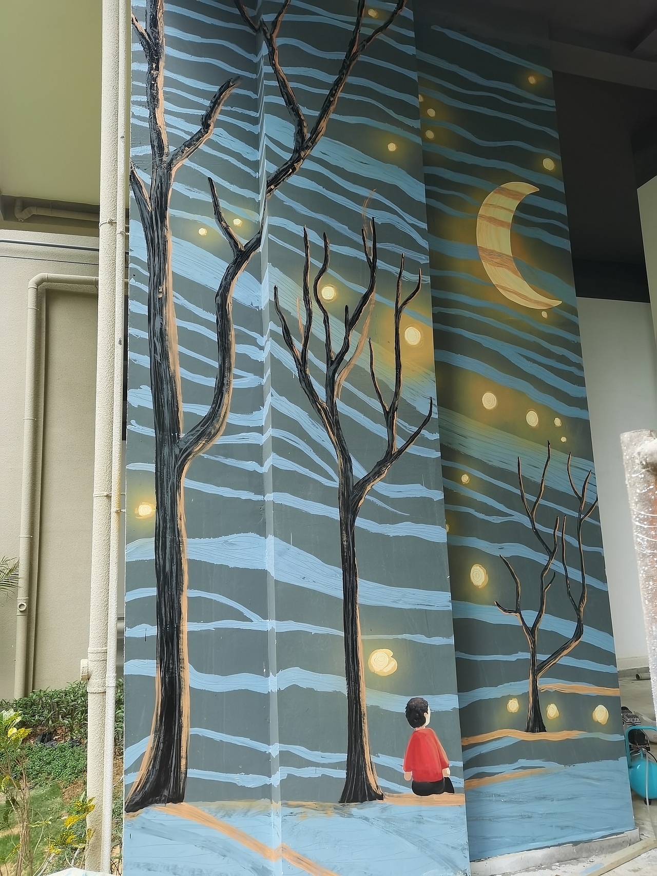 墙绘插画|插画|艺术插画|雅韵彩绘_原创作品-站酷(zcool)