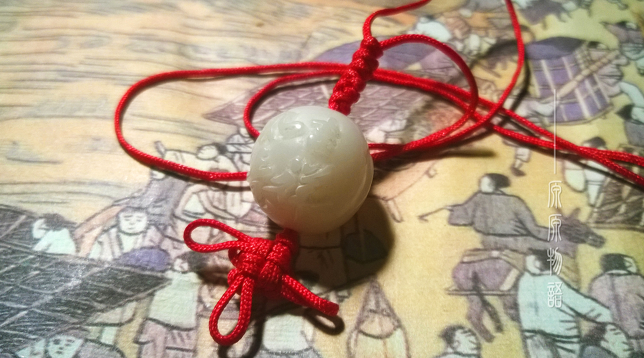 为庆祝妈妈生日用菩提根雕的珠子 就叫吉祥如意珠吧 哈哈（图ZMzY1NTQ0NDQ=） - 其他手工艺 - 站酷设计师源源物语原创素材 - 站酷ZCOOL