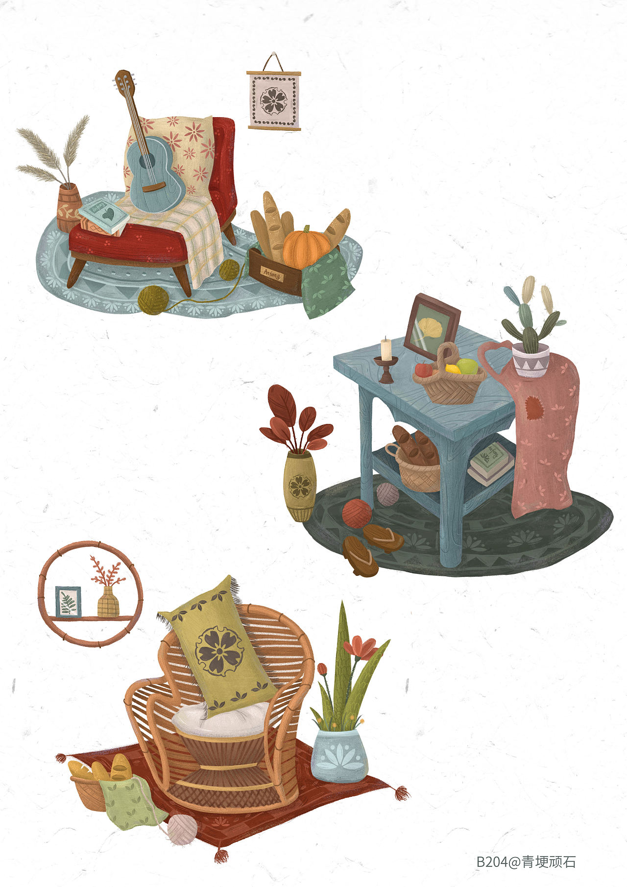 静物练习|插画|儿童插画|叶赫那拉氏 - 原创作品 - 站酷 (zcool)