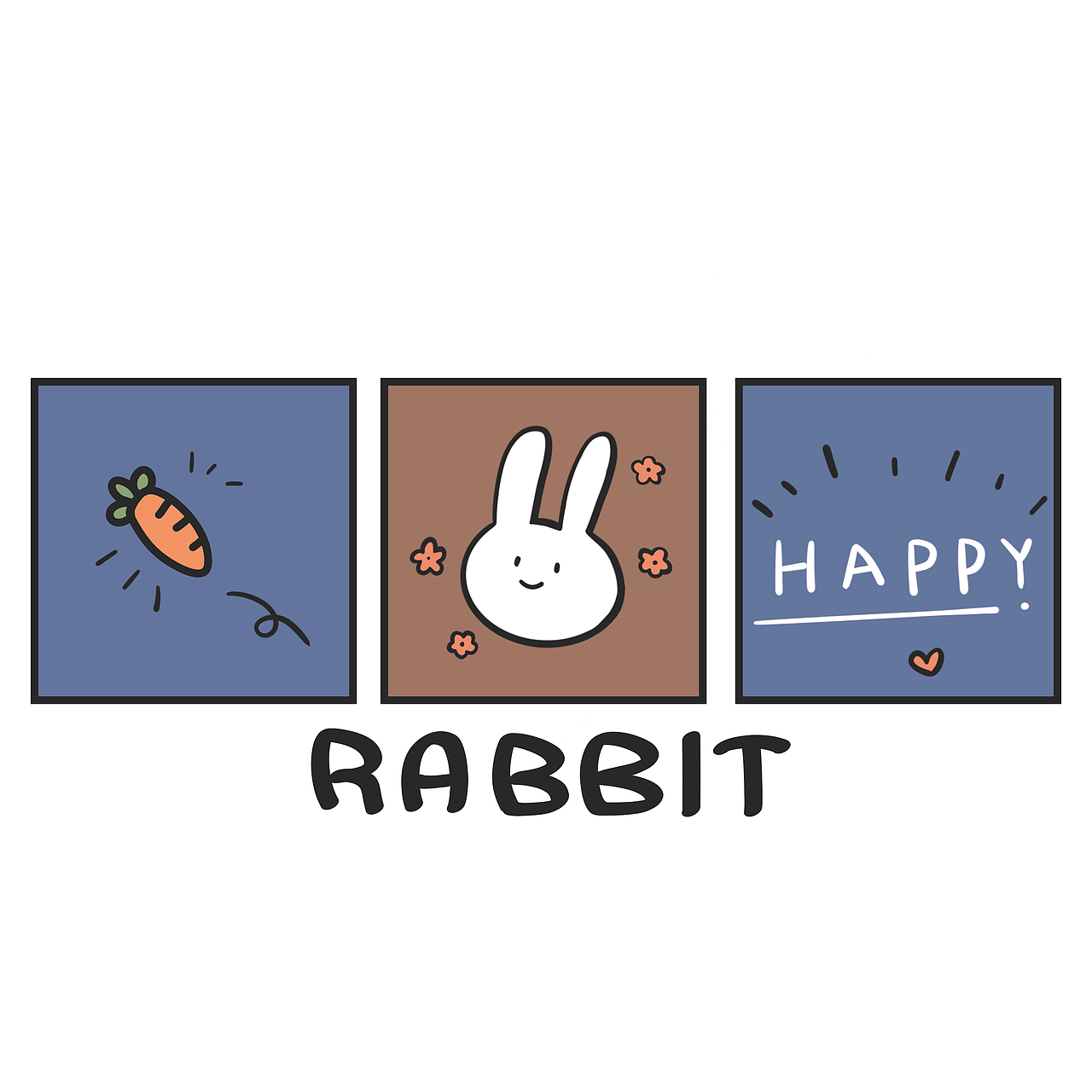 小兔系列2（圖ZMjM4NzYzMTIw） - 新銳潮流插畫 - 站酷設(shè)計(jì)師Laising_原創(chuàng)素材 - 站酷ZCOOL