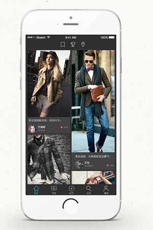 INFASHION 演示篇（图ZMzY2NTU4MTY=） - APP界面 - 站酷设计师sr0205原创素材 - 站酷ZCOOL