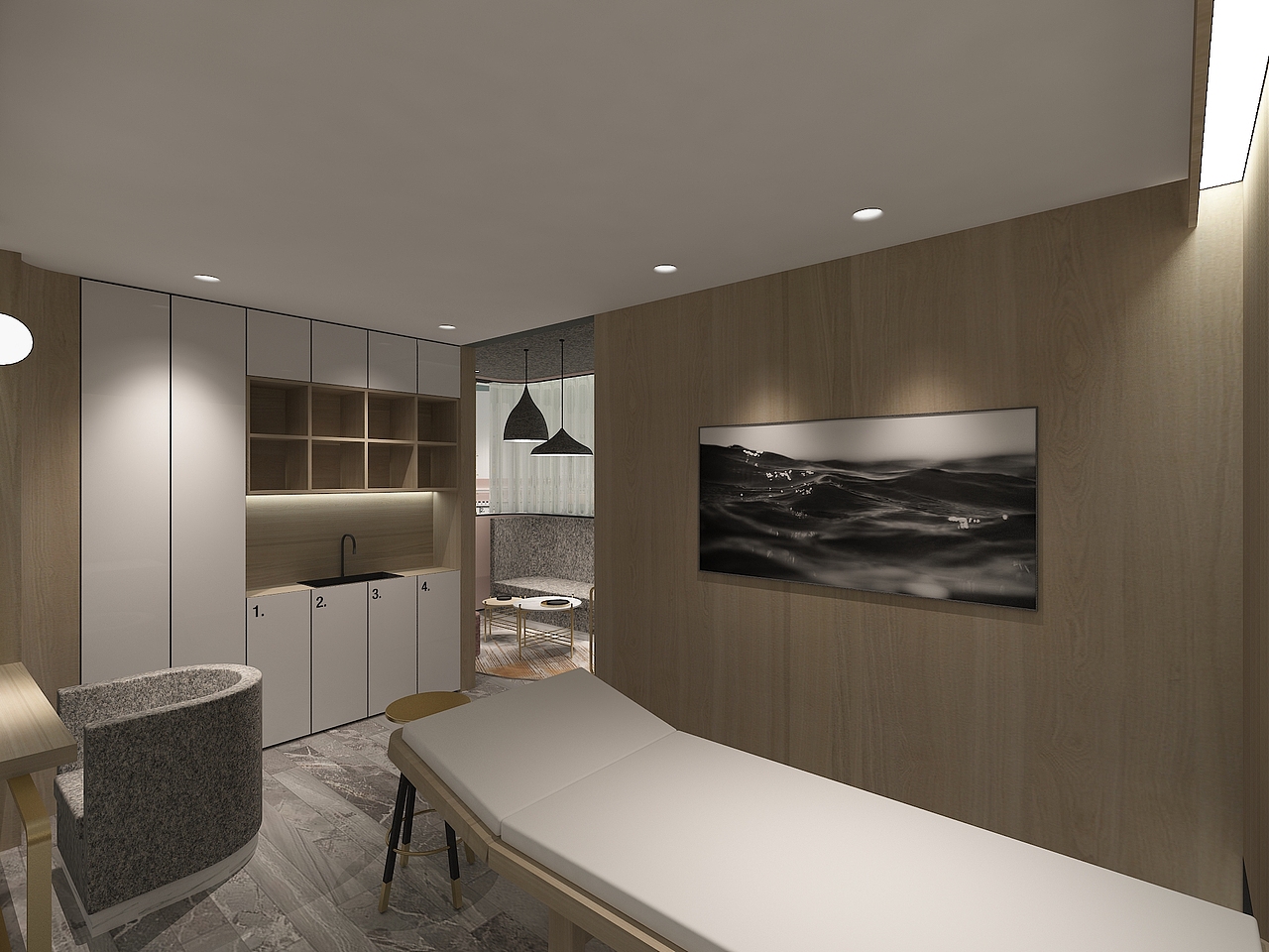 養(yǎng)膚護膚館×SMOO I 美容店鋪設(shè)計（圖ZMjc2NDgxNjY0） - 其他空間 - 站酷設(shè)計師Armin阿民原創(chuàng)素材 - 站酷ZCOOL