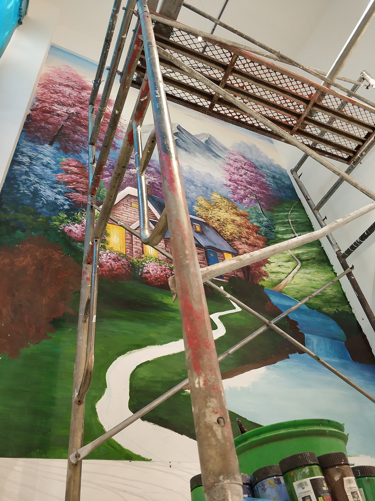 托馬斯風景。（圖ZMTQ2MzAxODI4） - 繪畫 - 站酷設(shè)計師故城清揚原創(chuàng)素材 - 站酷ZCOOL