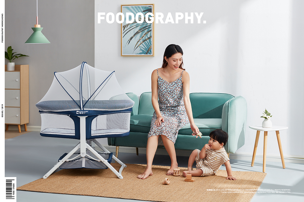 母婴产品摄影 | 酷豆丁婴儿推车 ✖ foodography