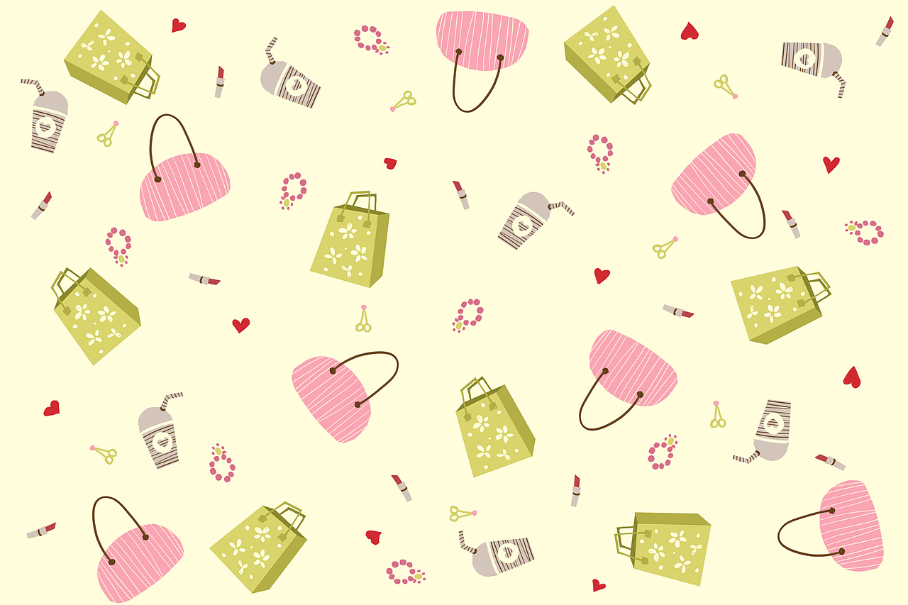 底纹类手绘插画