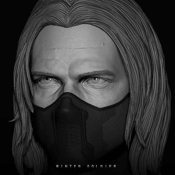 冬兵（图ZMTYxNDIxNzgw） - 人物/生物 - 站酷设计师李斌杰原创素材 - 站酷ZCOOL