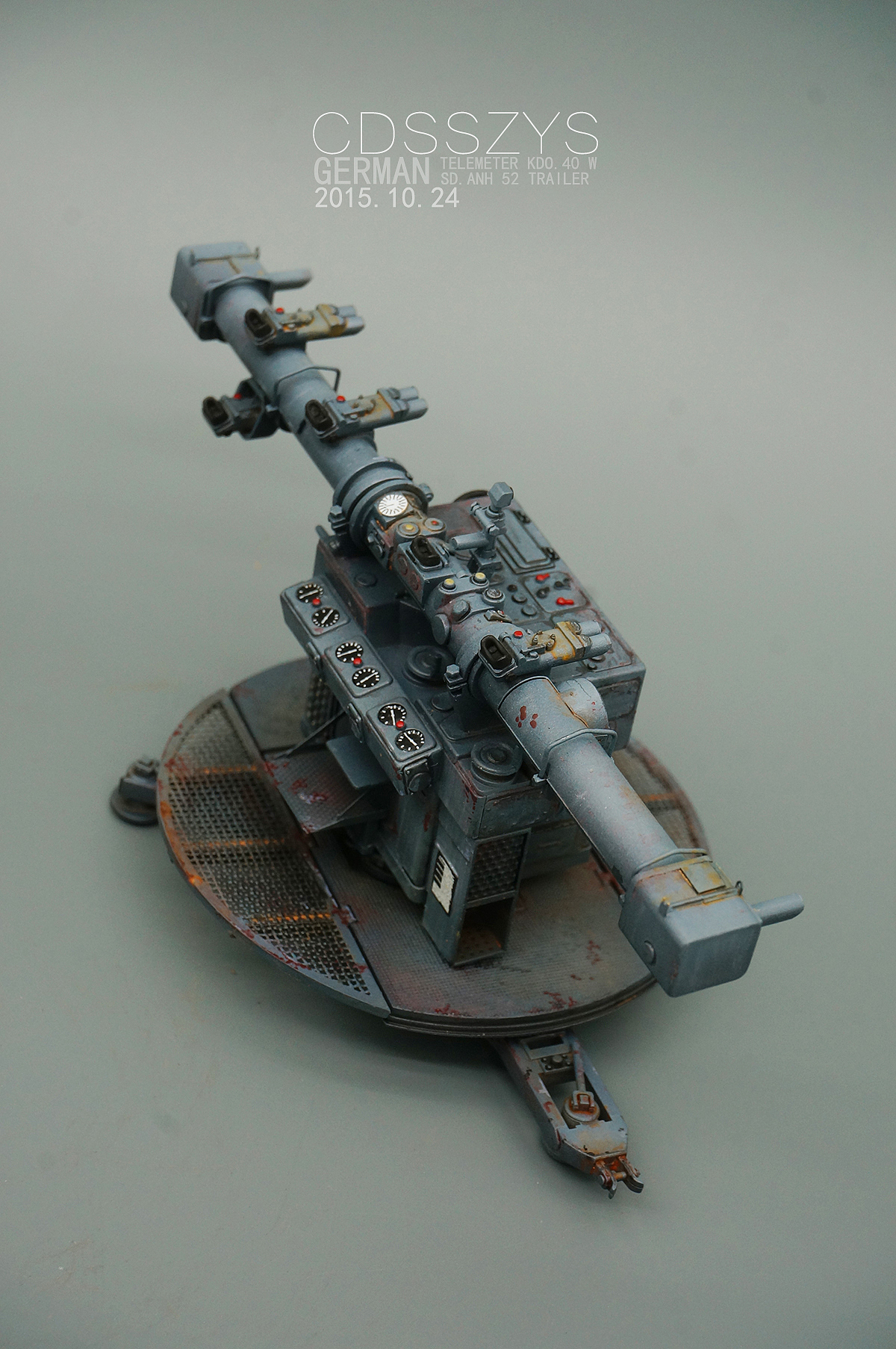 二战德国陆军炮兵测距仪（图ZMzczNDE0ODA=） - 手办/模玩 - 站酷设计师cdsszys原创素材 - 站酷ZCOOL