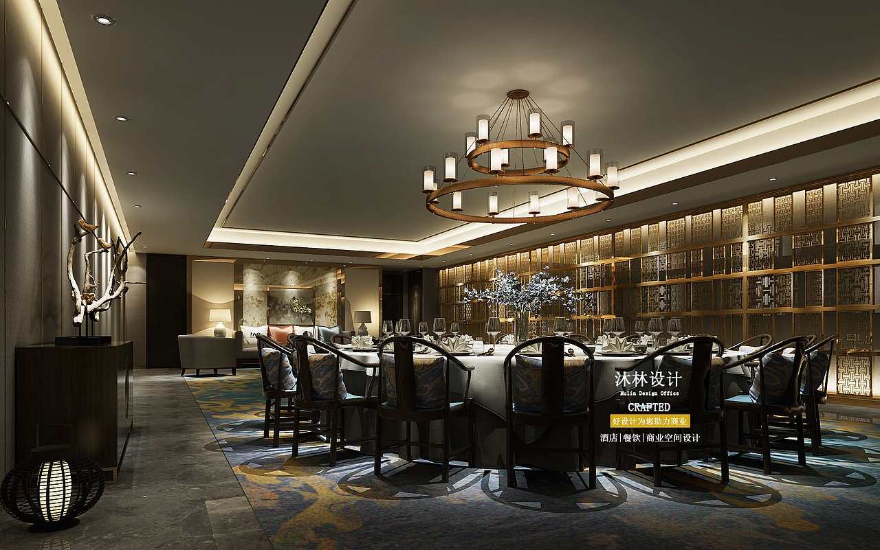 沐林设计|鼎盛时代会所包间设计|太原宴会厅设计|（图ZMTgyMTk4OTQ4） - 家装设计 - 站酷设计师沐林设计原创素材 - 站酷ZCOOL