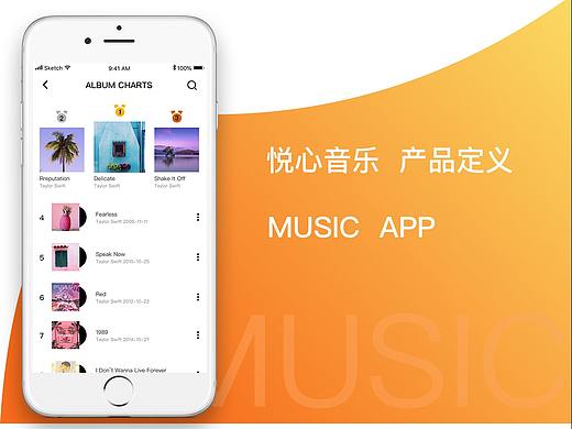 悦心音乐APP 产品定义