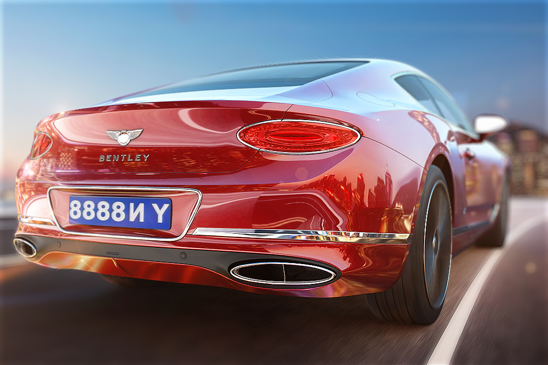 宾利汽车工业渲染