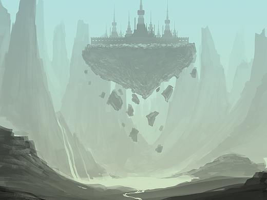 场景练习（个人主页-ZNTM5NTUzNjA=） - 概念设定 - 站酷设计师大睡梦十七原创素材 - 站酷ZCOOL