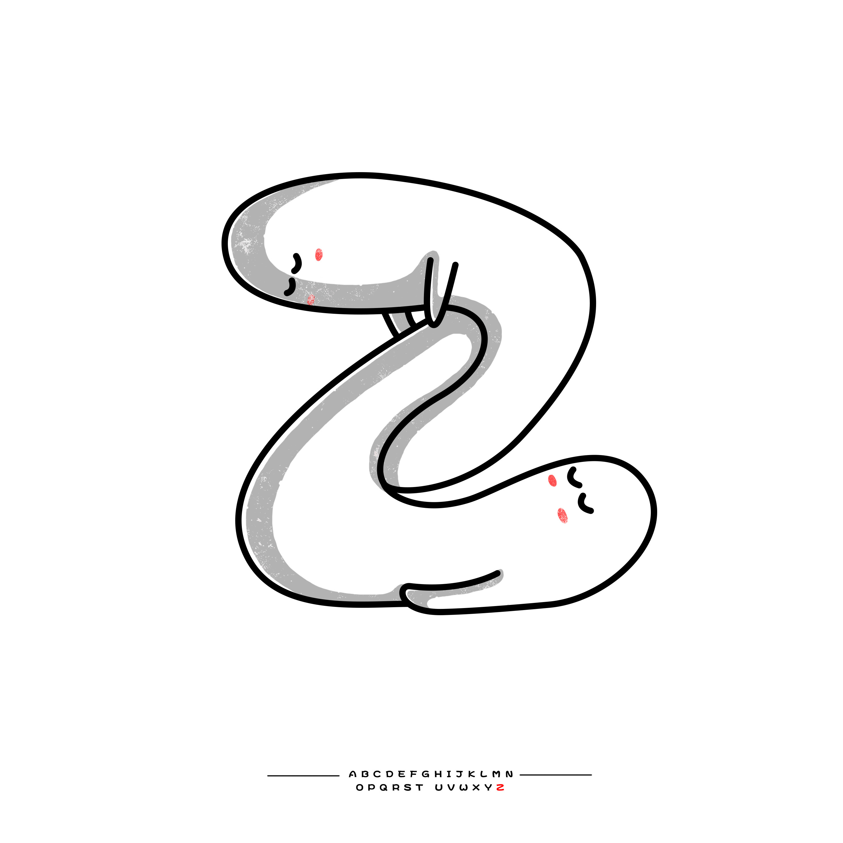 圣诞 26个字母|插画|商业插画|啊眯啊眯 - 原创作品 - 站酷 (ZCOOL)