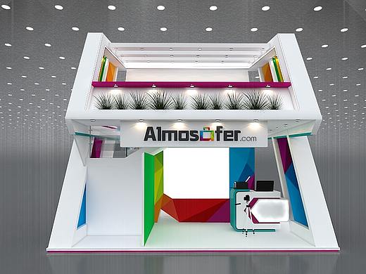 展会3d效果图设计