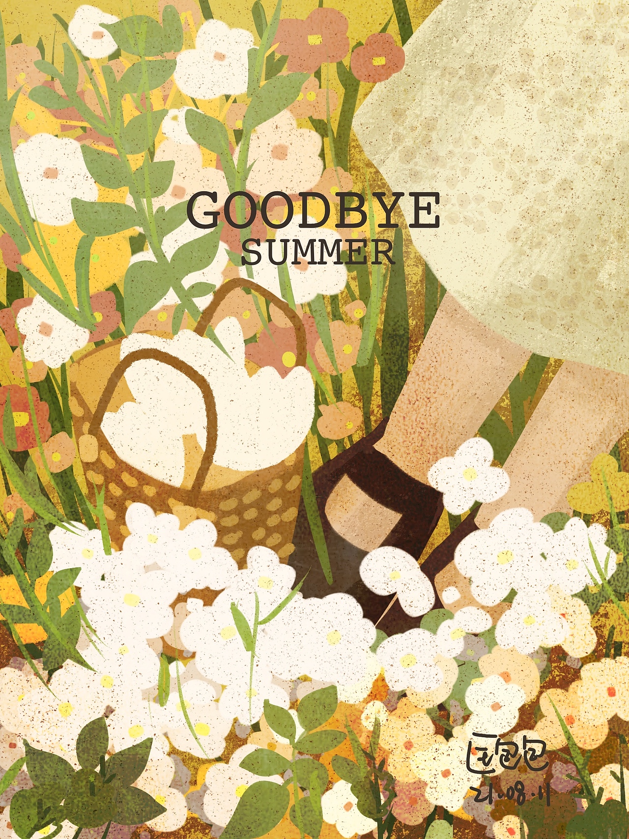 GOODBYE SUMMER（图ZMjY3MjMxNTI4） - 商业插画 - 站酷设计师KUANGBAOB原创素材 - 站酷ZCOOL