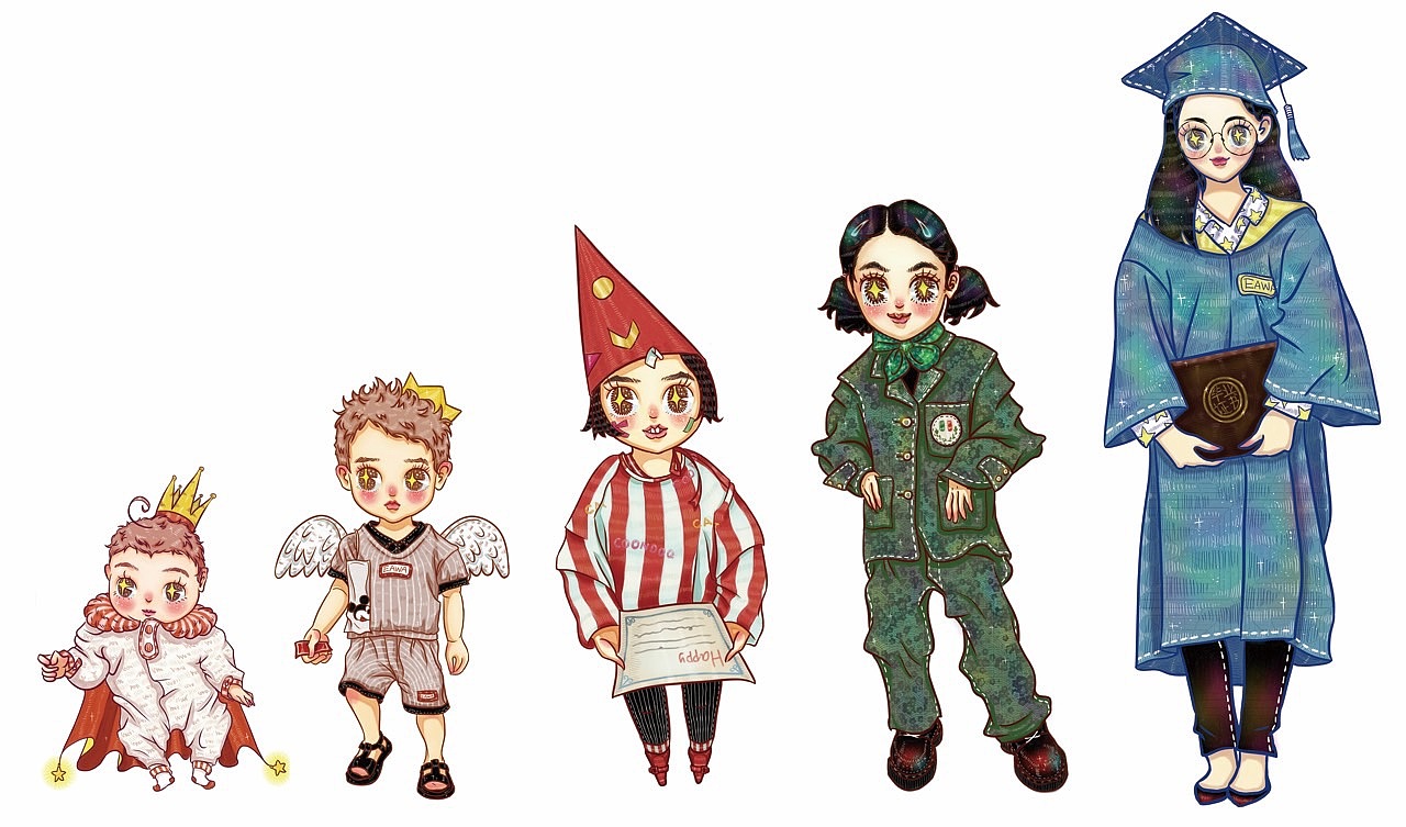 成长|插画|商业插画|八十岁的星星 - 原创作品 - 站酷 (zcool)