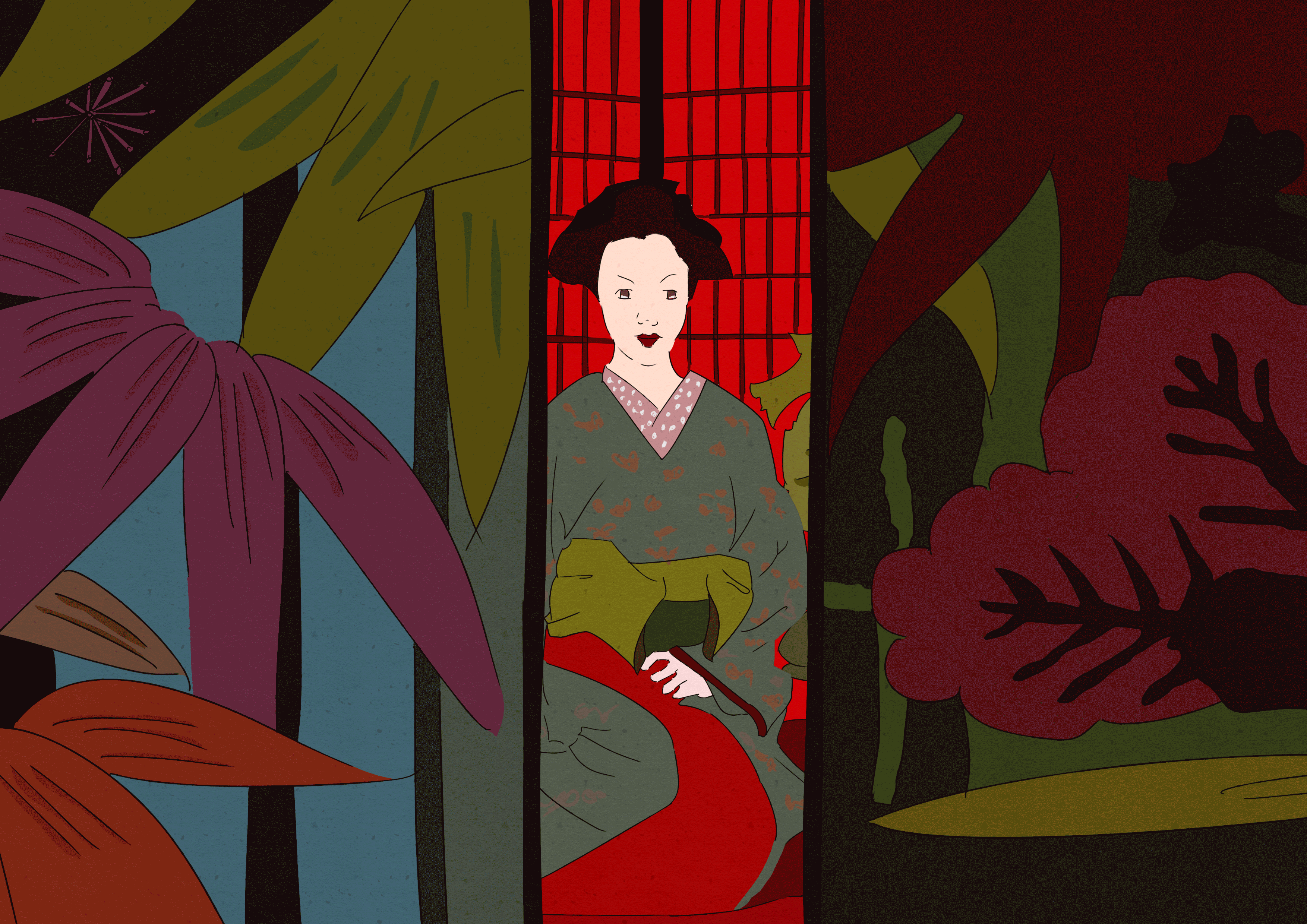 电影插画（图ZMTE4MTcwOTY0） - 创作习作 - 站酷设计师深蓝二原创素材 - 站酷ZCOOL