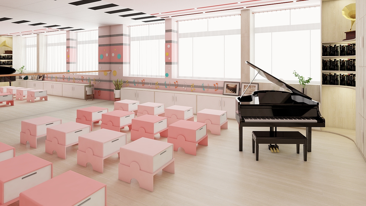 音乐教室（图ZMTY2OTg3MTQ4） - 家装设计 - 站酷设计师短毛郑原创素材 - 站酷ZCOOL