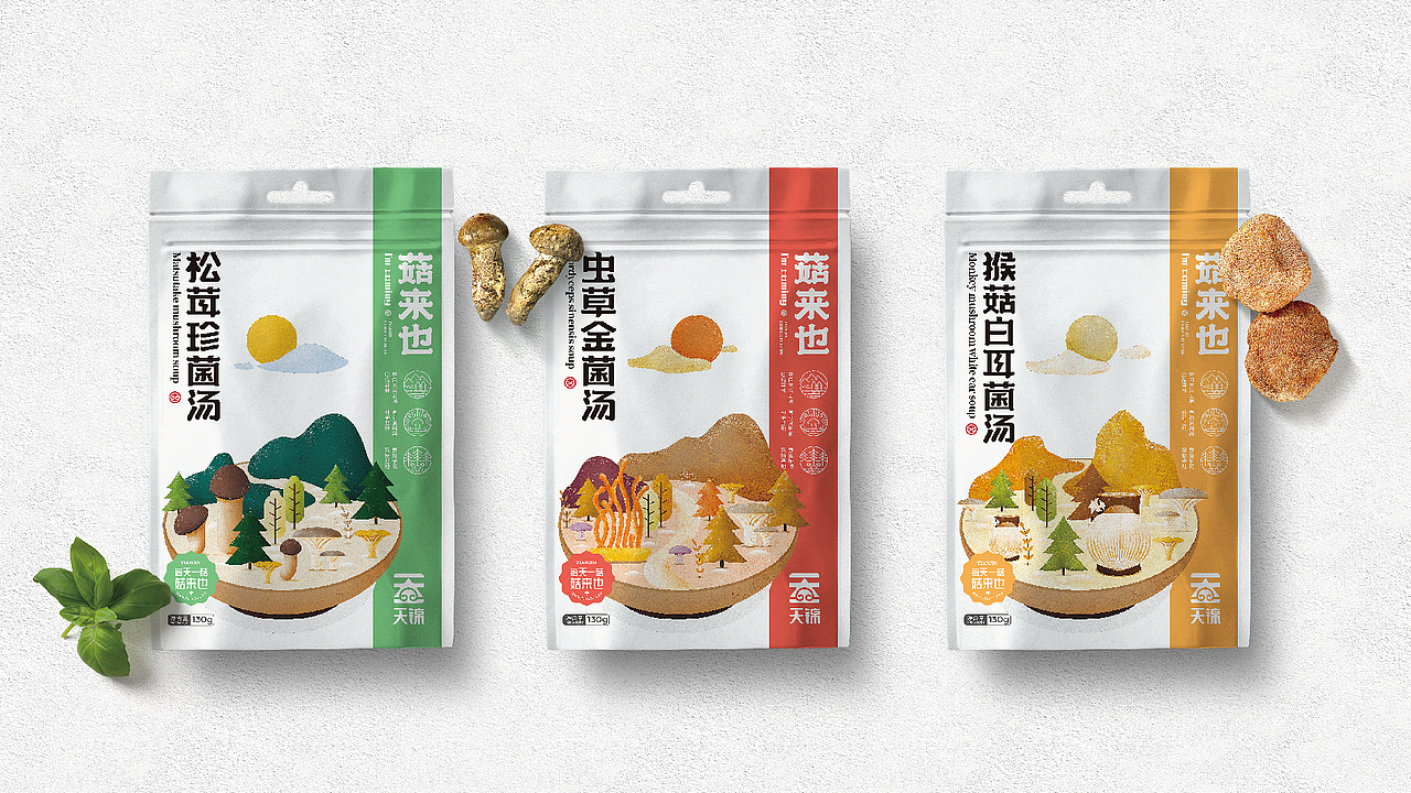 菇来也品牌形象包装设计——疯狂的铅笔头（图ZMjkyNzEzMzcy） - 品牌 - 站酷设计师疯狂的铅笔头原创素材 - 站酷ZCOOL