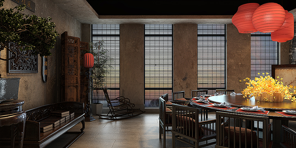 秦皇岛沸腾鱼乡主题餐厅设计