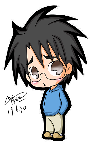 q版人物|动漫|其他动漫|色彩疯子 - 临摹作品 - 站酷 (zcool)