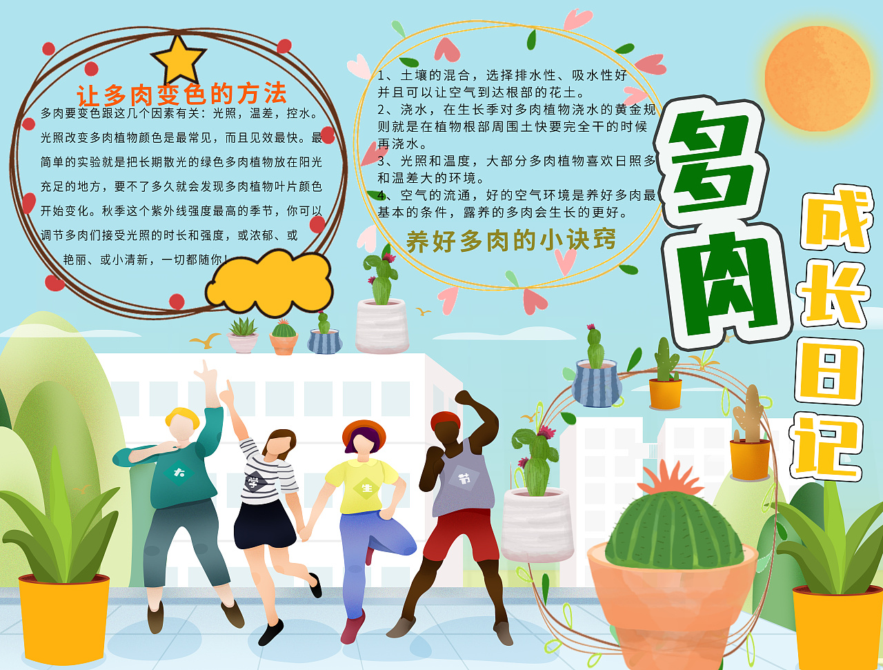 观察手抄报练习