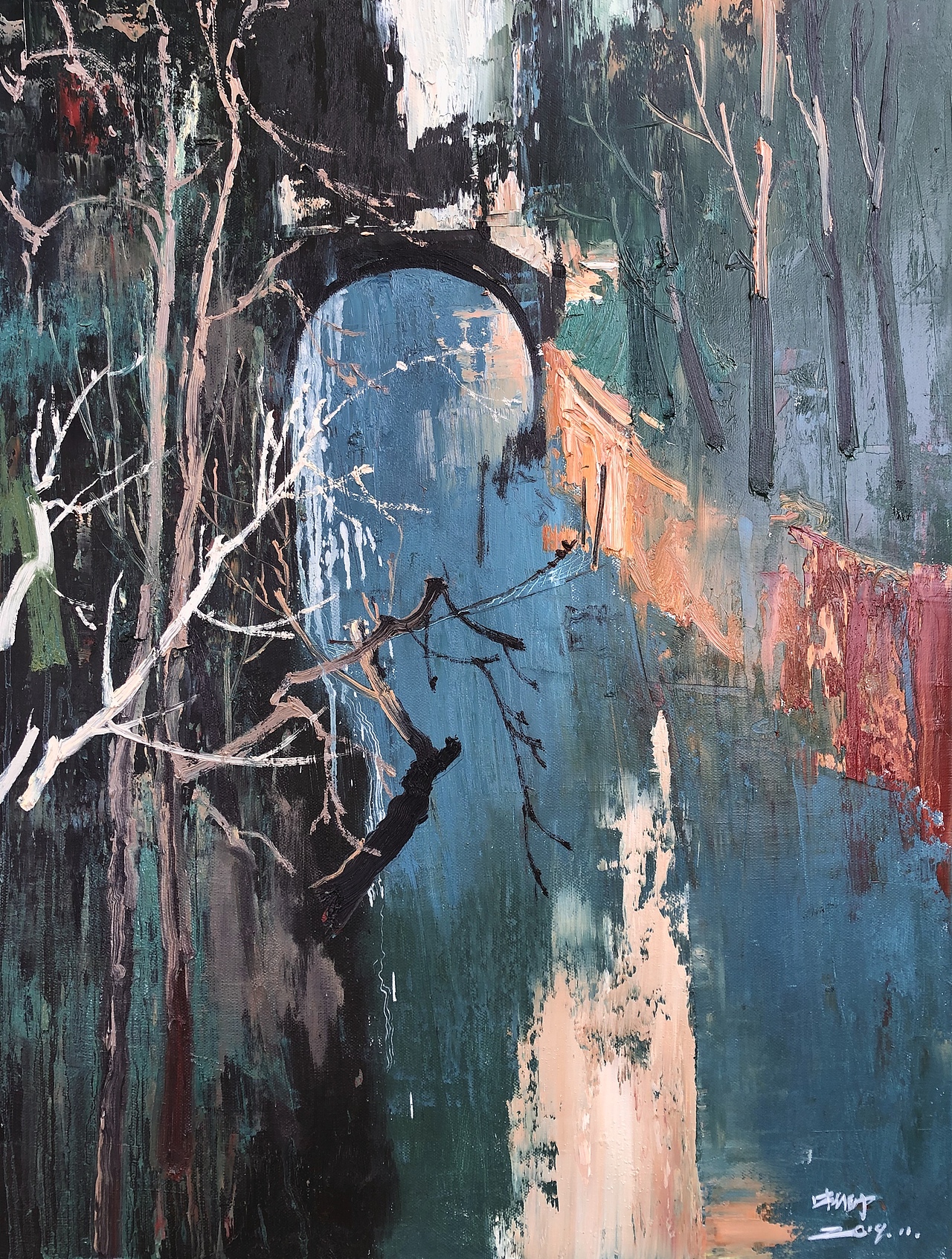 廊桥一梦（图ZMTg0ODg0NzY4） - 绘画 - 站酷设计师苟中卿原创素材 - 站酷ZCOOL