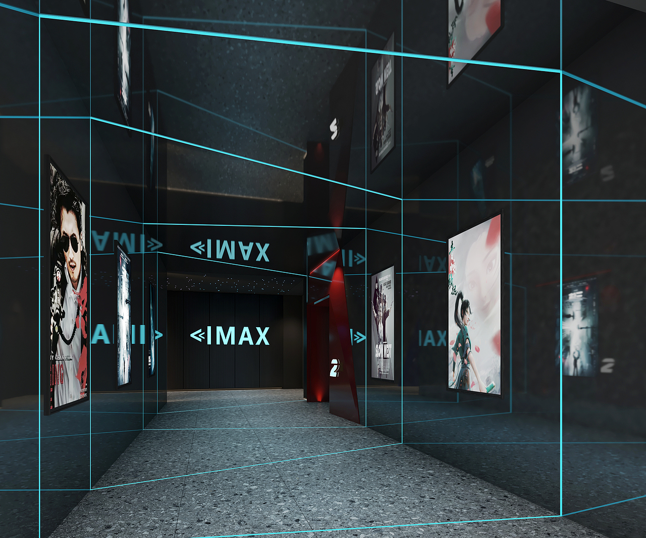 壹创设计 |双德国际商场×中影国际电影院（图ZMjg0NTU2MjYw） - 商业空间设计 - 站酷设计师壹创设计A原创素材 - 站酷ZCOOL