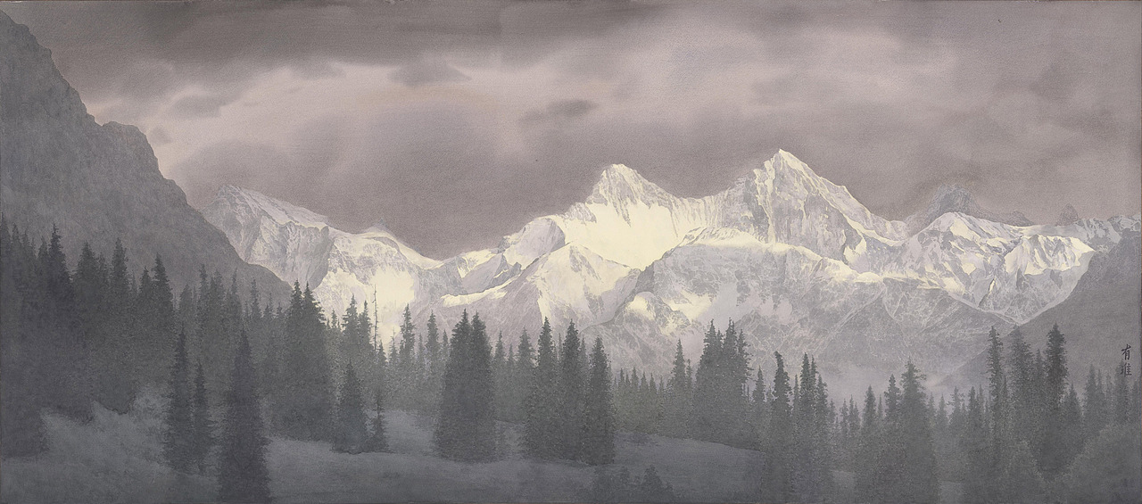 写意人生——这些年画过的水彩雪景（图ZOTE4NzU4ODQ=） - 绘画 - 站酷设计师黄有维水彩原创素材 - 站酷ZCOOL
