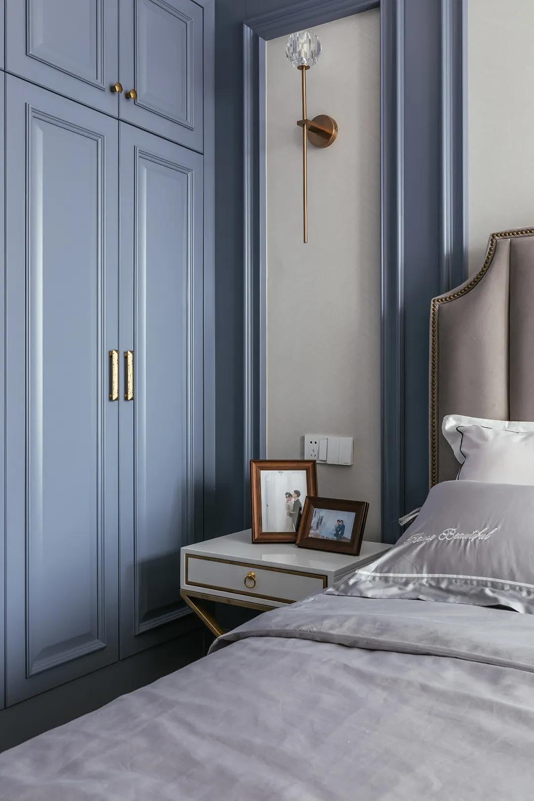 132平美式风三居室,客餐厅尽显优雅与格调