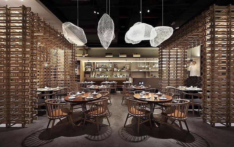 成都中餐厅设计丨成都中餐厅装修-锦官驿中餐厅（图ZODgxODYxNzY=） - 家装设计 - 站酷设计师中餐厅设计原创素材 - 站酷ZCOOL