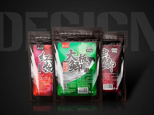 产品包装袋设计渔具户外包装设计自立袋包装