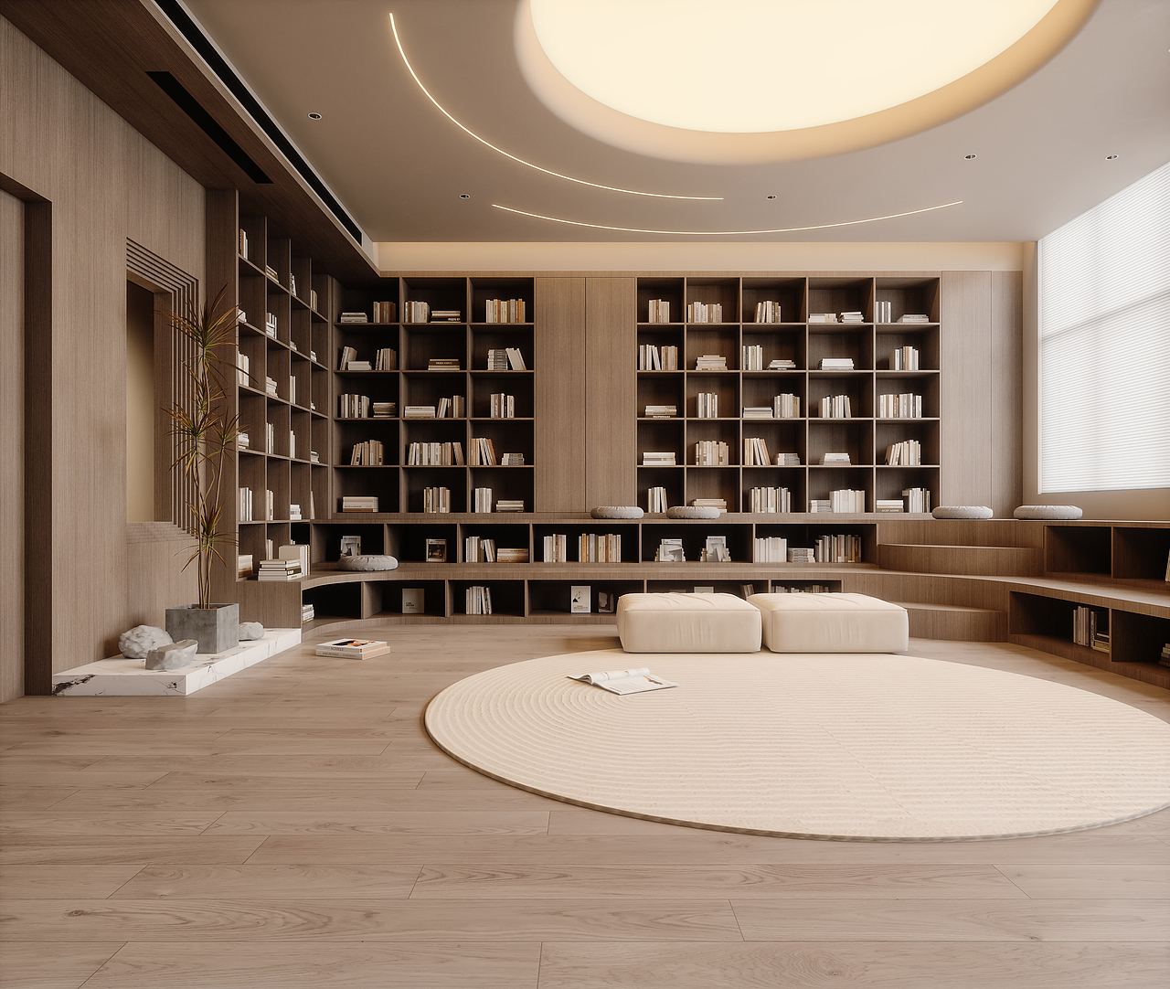 午间书房的小宁静(fs1.53渲染)