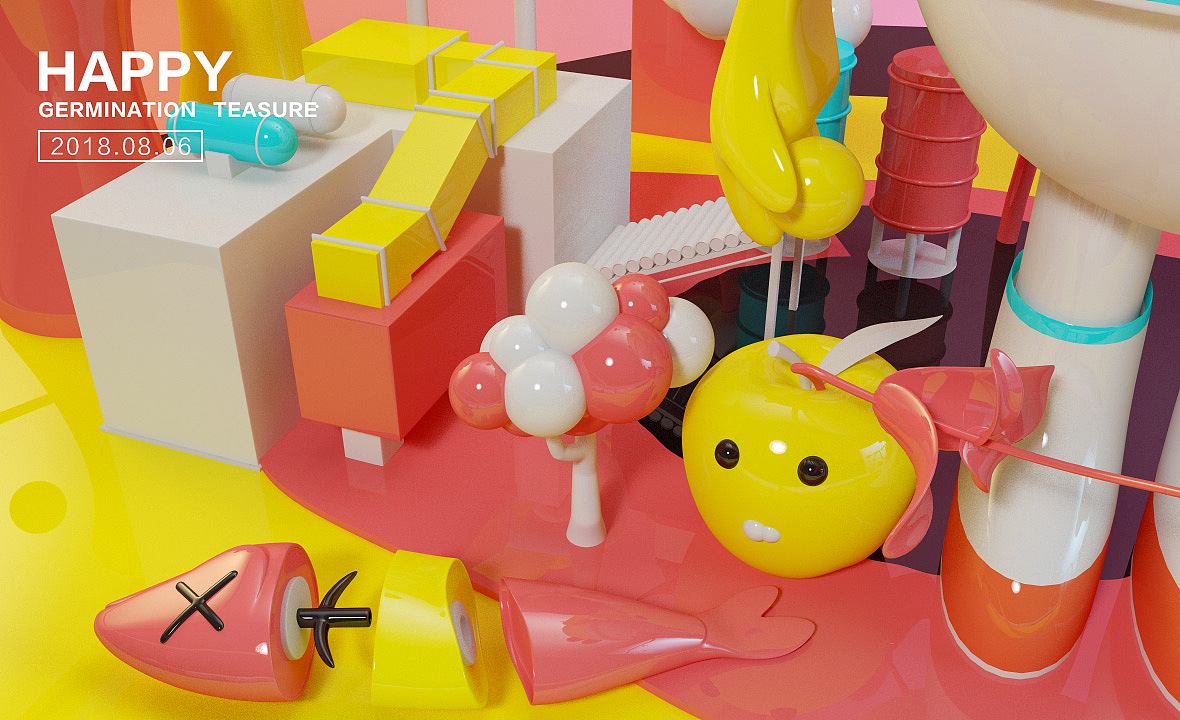 快乐萌宝系列（图ZMTI0MTkyODYw） - 其他三维 - 站酷设计师Danliy原创素材 - 站酷ZCOOL