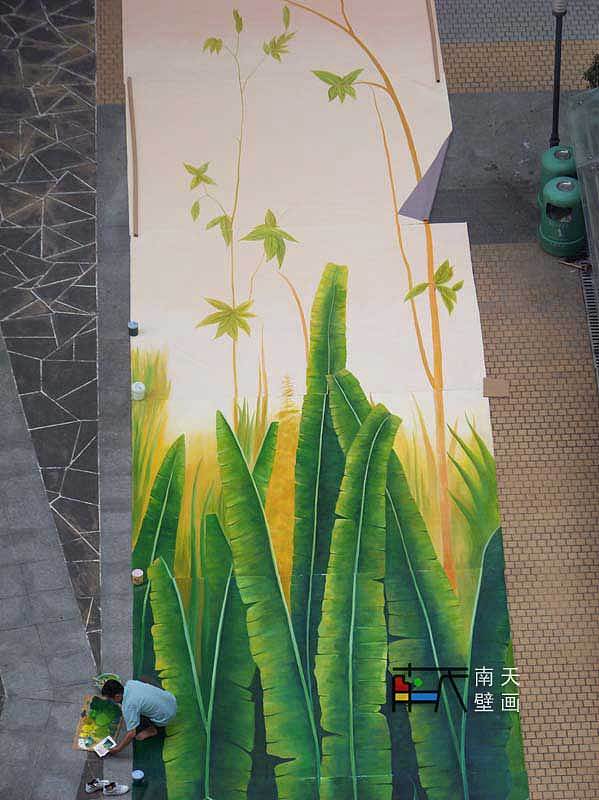 海南南海酒店酒店大堂超大型壁画,油画,手绘油画,欧式油画,壁画,欧式壁画,壁画工程,古典壁画