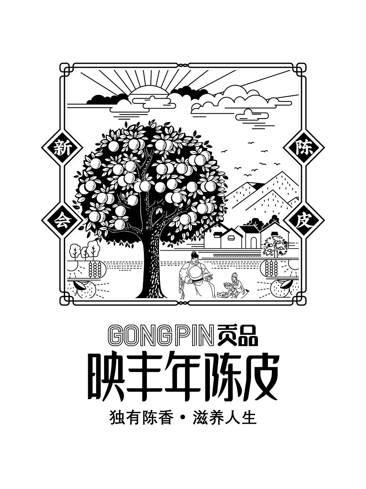 映丰年陈皮