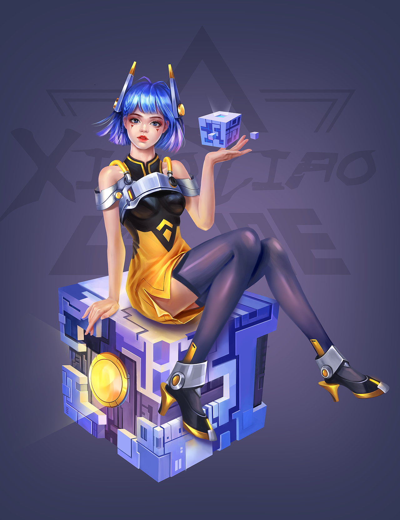 不断的练习~练习~（图ZMjYxNzczOTU2） - 游戏原画 - 站酷设计师一晓乔一原创素材 - 站酷ZCOOL