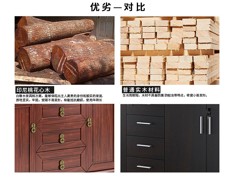 天猫实木家具详情页