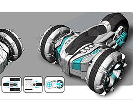 遙控雙面車特技玩具車設(shè)計