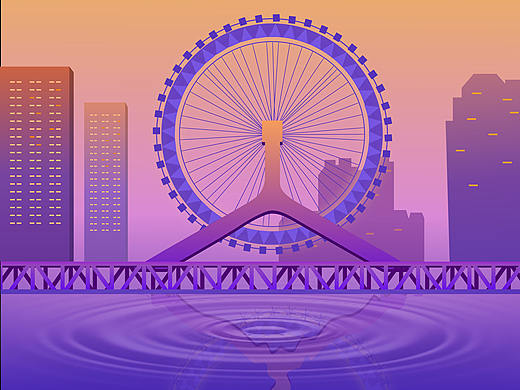 城市插画