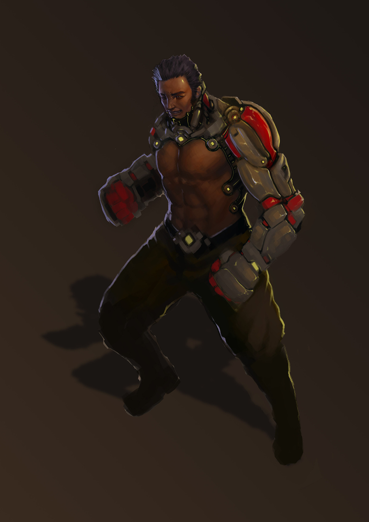 机械男|插画|艺术插画|ronanw - 原创作品 - 站酷 (zcool)