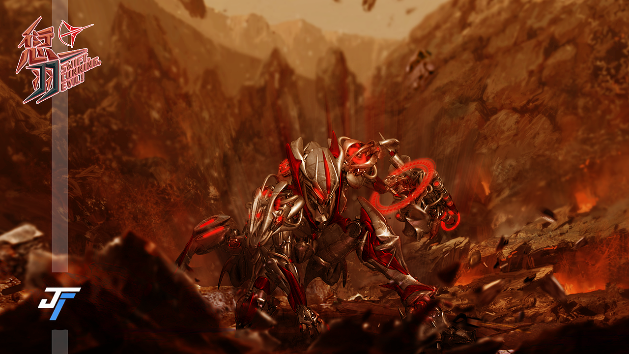 C4D原创角色设定第六期“灾难制造者-愆羽”