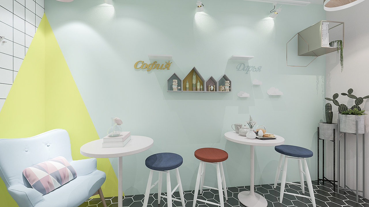 烘焙蛋糕店（图ZMTA0NDIwOTY0） - 家装设计 - 站酷设计师研宅设计原创素材 - 站酷ZCOOL