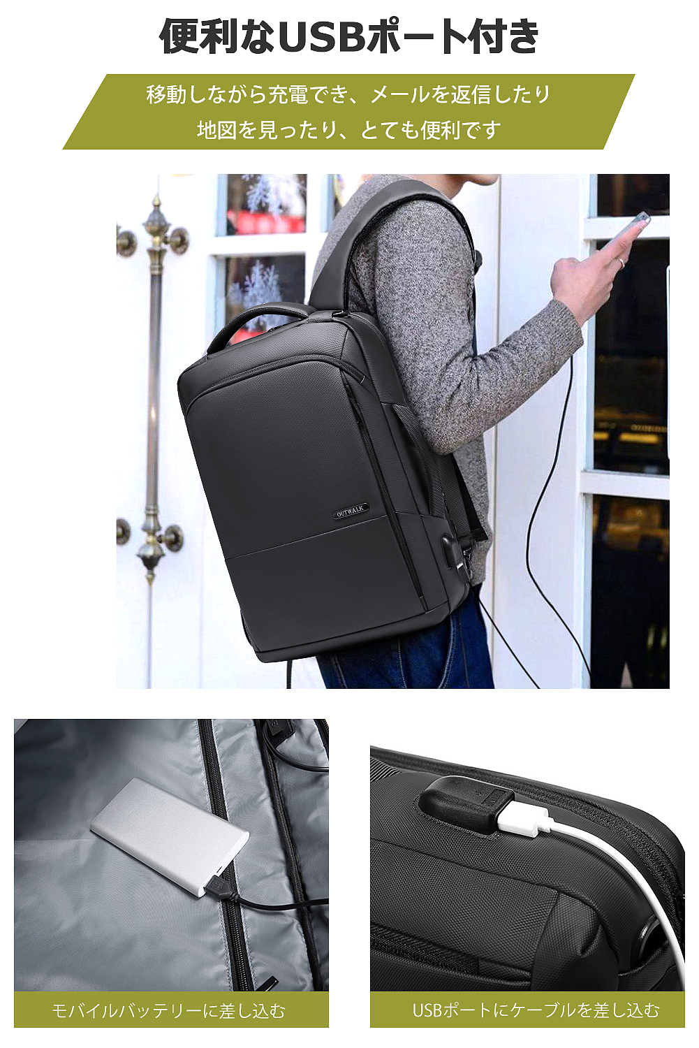 亚马逊男包主图