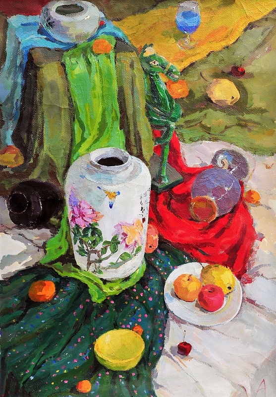 色彩静物（图ZOTI5Mzg1Mg==） - 艺术插画 - 站酷设计师之式微笑原创素材 - 站酷ZCOOL