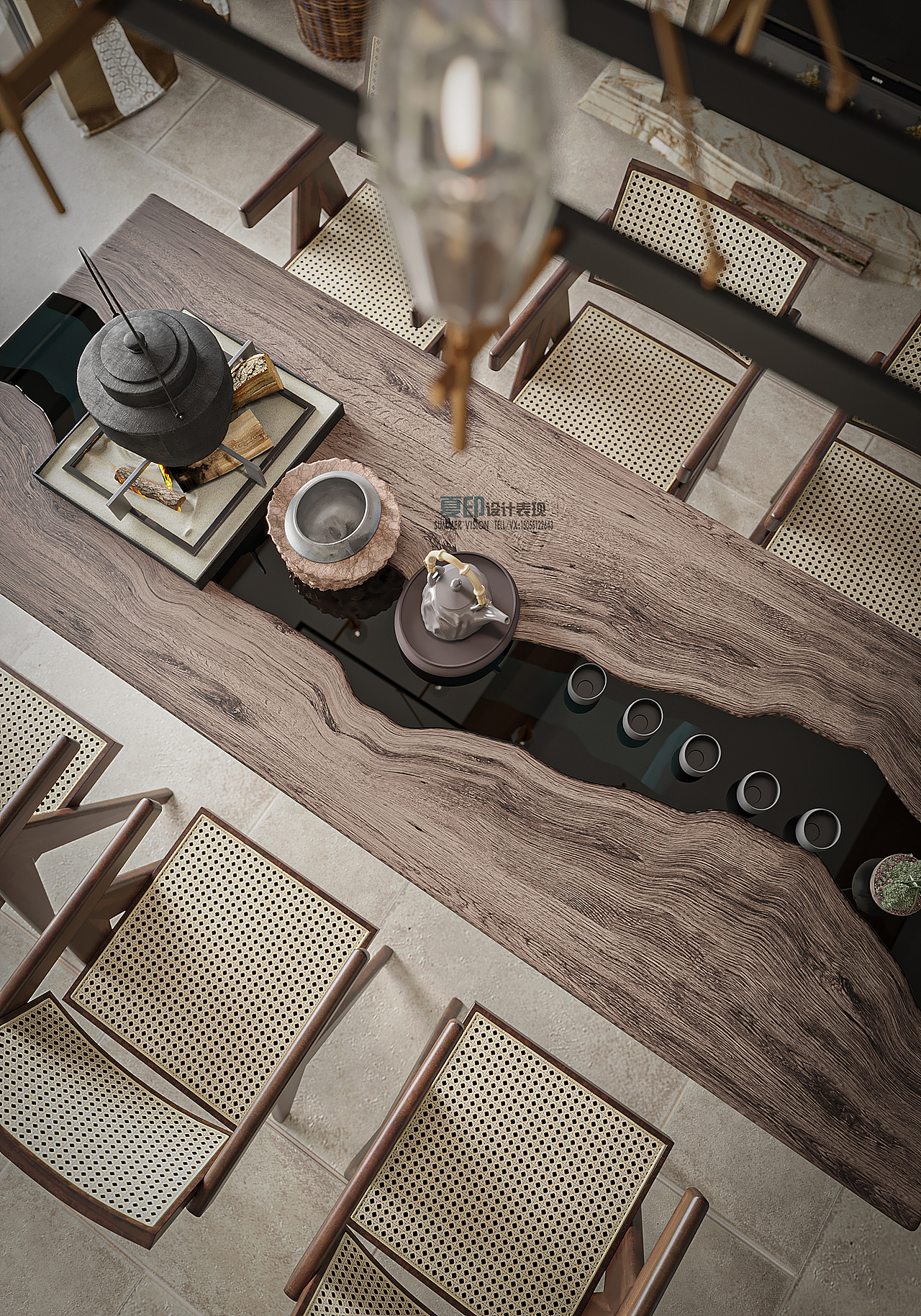 夏印设计表现//杭州桂湖苑(中篇)