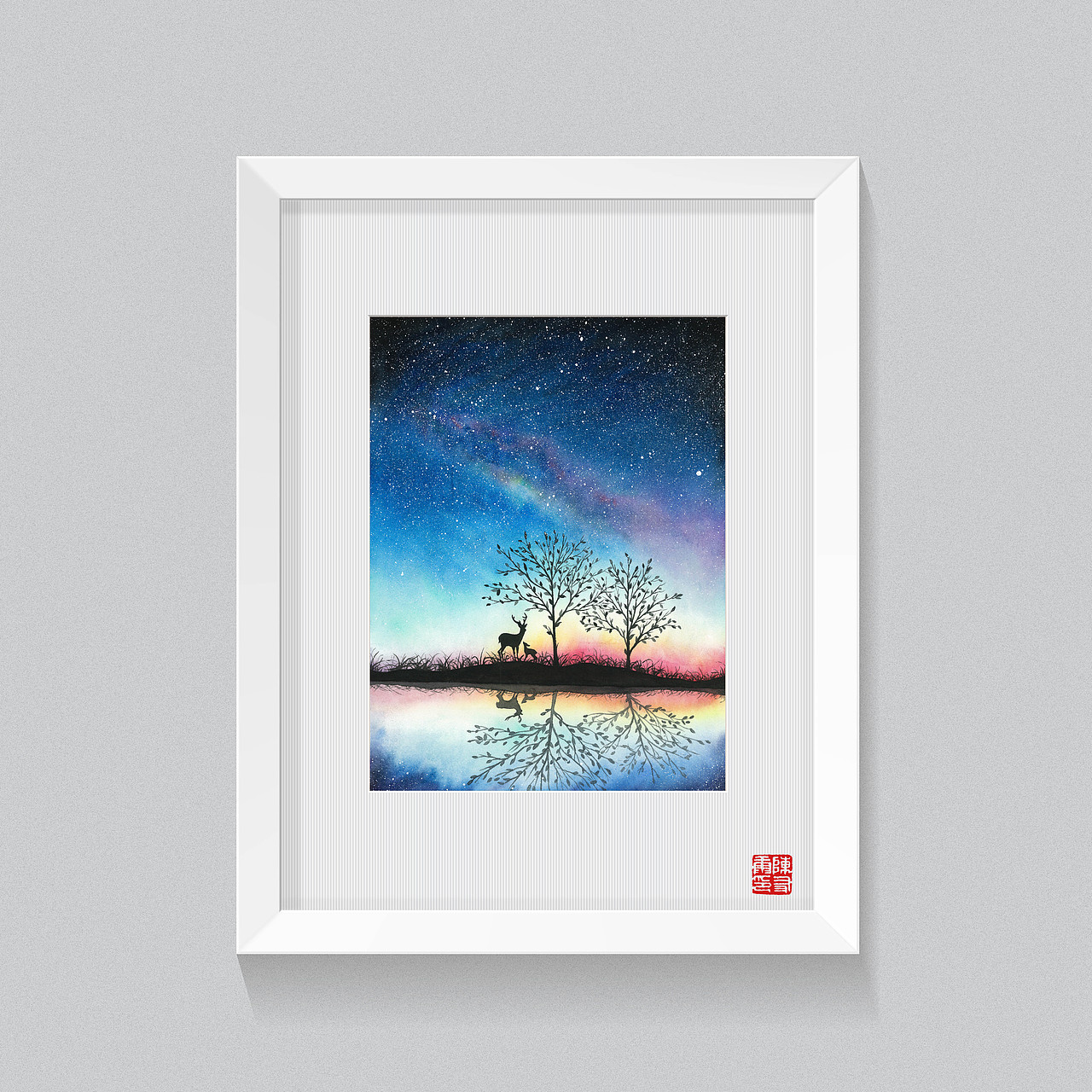 星辰|纯艺术|绘画|彬泽_原创作品-站酷zcool