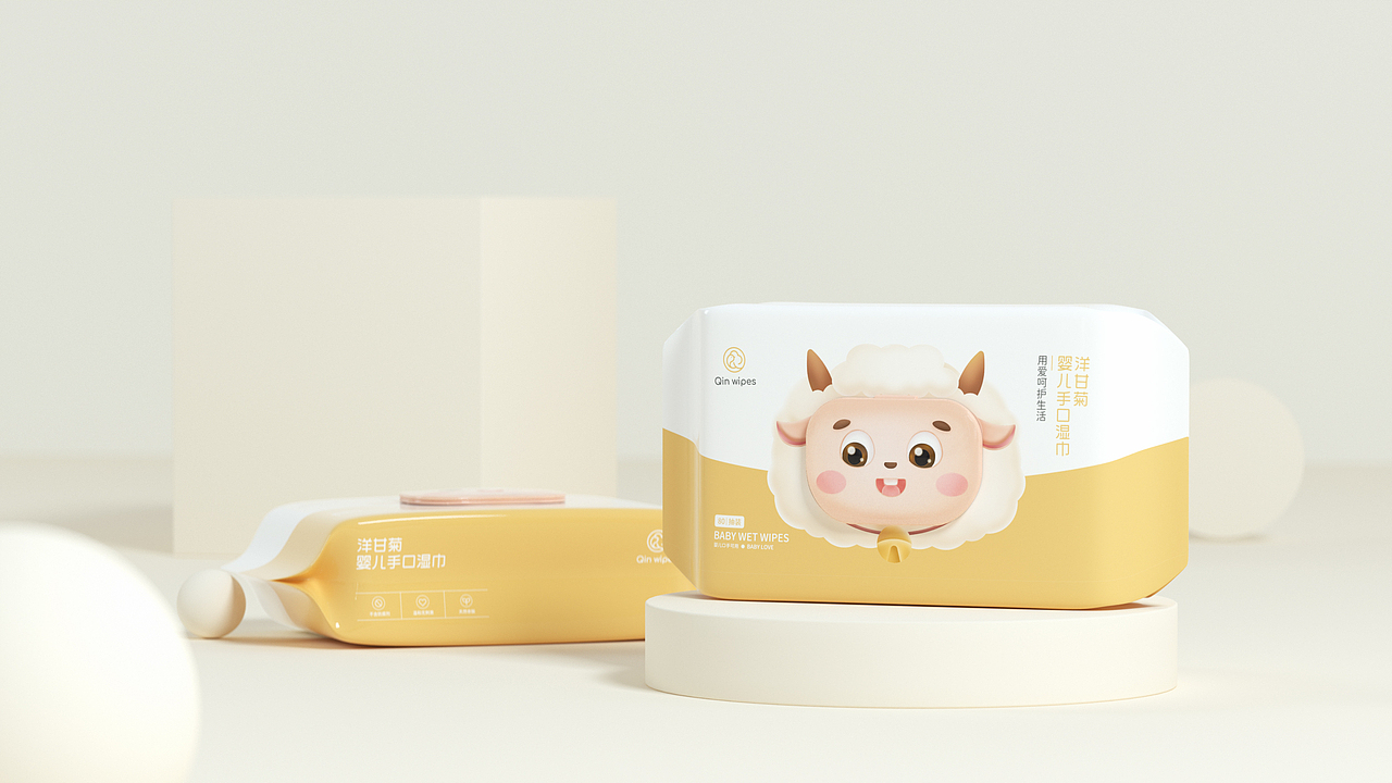 QIN湿巾品牌包装项目设计（图ZMjMzMzQxNDE2） - 包装 - 站酷设计师胡晓波设计原创素材 - 站酷ZCOOL