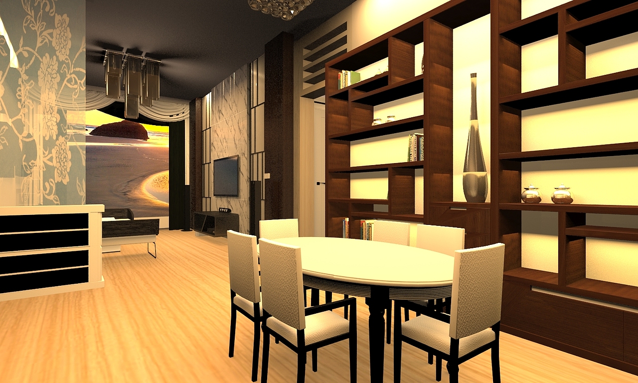 两居室3d模型（图ZNjgzNDE2NjA=） - 家装设计 - 站酷设计师VIcKI小乐原创素材 - 站酷ZCOOL